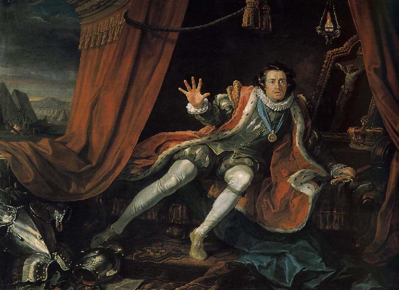 William Hogarth Charles III oil painting image